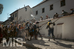 04.07.2026,  Frundsbergfest Mindelheim 2026, Historisches-Fest im Unterallgäu mit tausenden Mitwirkenden. Die Kreisstadt Mindelheim kehrt für eine Woche ins Mittelalter zurück und feiert ihre historische Geschichte.  Schauspiel MEHR SOLD MUSS HER am Stadtgraben, Landknechte stürmen die Mauern der Stadt. 