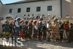 04.07.2026,  Frundsbergfest Mindelheim 2026, Historisches-Fest im Unterallgäu mit tausenden Mitwirkenden. Die Kreisstadt Mindelheim kehrt für eine Woche ins Mittelalter zurück und feiert ihre historische Geschichte.  Schauspiel MEHR SOLD MUSS HER am Stadtgraben, Landknechte stürmen die Mauern der Stadt. 