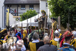 04.07.2026,  Frundsbergfest Mindelheim 2026, Historisches-Fest im Unterallgäu mit tausenden Mitwirkenden. Die Kreisstadt Mindelheim kehrt für eine Woche ins Mittelalter zurück und feiert ihre historische Geschichte. Malefizer Gefangen in der Stadtwache