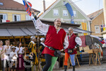 04.07.2026,  Frundsbergfest Mindelheim 2026, Historisches-Fest im Unterallgäu mit tausenden Mitwirkenden. Die Kreisstadt Mindelheim kehrt für eine Woche ins Mittelalter zurück und feiert ihre historische Geschichte. Fahnenschwinger Mindelheim