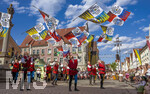 04.07.2026,  Frundsbergfest Mindelheim 2026, Historisches-Fest im Unterallgäu mit tausenden Mitwirkenden. Die Kreisstadt Mindelheim kehrt für eine Woche ins Mittelalter zurück und feiert ihre historische Geschichte. Fahnenschwinger Mindelheim