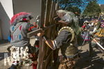 04.07.2026,  Frundsbergfest Mindelheim 2026, Historisches-Fest im Unterallgäu mit tausenden Mitwirkenden. Die Kreisstadt Mindelheim kehrt für eine Woche ins Mittelalter zurück und feiert ihre historische Geschichte.  Schauspiel MEHR SOLD MUSS HER am Stadtgraben, Landknechte stürmen die Mauern der Stadt. 