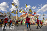 04.07.2026,  Frundsbergfest Mindelheim 2026, Historisches-Fest im Unterallgäu mit tausenden Mitwirkenden. Die Kreisstadt Mindelheim kehrt für eine Woche ins Mittelalter zurück und feiert ihre historische Geschichte. Fahnenschwinger Mindelheim