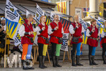 04.07.2026,  Frundsbergfest Mindelheim 2026, Historisches-Fest im Unterallgäu mit tausenden Mitwirkenden. Die Kreisstadt Mindelheim kehrt für eine Woche ins Mittelalter zurück und feiert ihre historische Geschichte. Fahnenschwinger Mindelheim