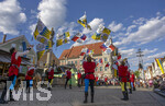 04.07.2026,  Frundsbergfest Mindelheim 2026, Historisches-Fest im Unterallgäu mit tausenden Mitwirkenden. Die Kreisstadt Mindelheim kehrt für eine Woche ins Mittelalter zurück und feiert ihre historische Geschichte. Fahnenschwinger Mindelheim