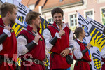 04.07.2026,  Frundsbergfest Mindelheim 2026, Historisches-Fest im Unterallgäu mit tausenden Mitwirkenden. Die Kreisstadt Mindelheim kehrt für eine Woche ins Mittelalter zurück und feiert ihre historische Geschichte. Fahnenschwinger Mindelheim