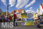 04.07.2026,  Frundsbergfest Mindelheim 2026, Historisches-Fest im Unterallgäu mit tausenden Mitwirkenden. Die Kreisstadt Mindelheim kehrt für eine Woche ins Mittelalter zurück und feiert ihre historische Geschichte. Fahnenschwinger Mindelheim