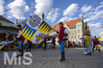 04.07.2026,  Frundsbergfest Mindelheim 2026, Historisches-Fest im Unterallgäu mit tausenden Mitwirkenden. Die Kreisstadt Mindelheim kehrt für eine Woche ins Mittelalter zurück und feiert ihre historische Geschichte. Fahnenschwinger Mindelheim