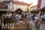 04.07.2026,  Frundsbergfest Mindelheim 2026, Historisches-Fest im Unterallgäu mit tausenden Mitwirkenden. Die Kreisstadt Mindelheim kehrt für eine Woche ins Mittelalter zurück und feiert ihre historische Geschichte. Handwerkerhof