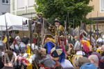 04.07.2026,  Frundsbergfest Mindelheim 2026, Historisches-Fest im Unterallgäu mit tausenden Mitwirkenden. Die Kreisstadt Mindelheim kehrt für eine Woche ins Mittelalter zurück und feiert ihre historische Geschichte. Malefizer Gefangen in der Stadtwache