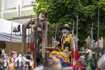 04.07.2026,  Frundsbergfest Mindelheim 2026, Historisches-Fest im Unterallgäu mit tausenden Mitwirkenden. Die Kreisstadt Mindelheim kehrt für eine Woche ins Mittelalter zurück und feiert ihre historische Geschichte. Malefizer Gefangen in der Stadtwache