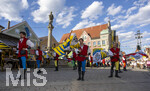 04.07.2026,  Frundsbergfest Mindelheim 2026, Historisches-Fest im Unterallgäu mit tausenden Mitwirkenden. Die Kreisstadt Mindelheim kehrt für eine Woche ins Mittelalter zurück und feiert ihre historische Geschichte. Fahnenschwinger Mindelheim