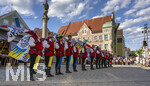 04.07.2026,  Frundsbergfest Mindelheim 2026, Historisches-Fest im Unterallgäu mit tausenden Mitwirkenden. Die Kreisstadt Mindelheim kehrt für eine Woche ins Mittelalter zurück und feiert ihre historische Geschichte. Fahnenschwinger Mindelheim