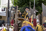 04.07.2026,  Frundsbergfest Mindelheim 2026, Historisches-Fest im Unterallgäu mit tausenden Mitwirkenden. Die Kreisstadt Mindelheim kehrt für eine Woche ins Mittelalter zurück und feiert ihre historische Geschichte. Malefizer Gefangen in der Stadtwache
