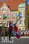 04.07.2026,  Frundsbergfest Mindelheim 2026, Historisches-Fest im Unterallgäu mit tausenden Mitwirkenden. Die Kreisstadt Mindelheim kehrt für eine Woche ins Mittelalter zurück und feiert ihre historische Geschichte. Fahnenschwinger Mindelheim
