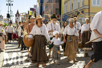 04.07.2026,  Frundsbergfest Mindelheim 2026, Historisches-Fest im Unterallgäu mit tausenden Mitwirkenden. Die Kreisstadt Mindelheim kehrt für eine Woche ins Mittelalter zurück und feiert ihre historische Geschichte. Einzug der Bauern zum Bauernmarkt.