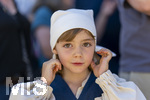 04.07.2026,  Frundsbergfest Mindelheim 2026, Historisches-Fest im Unterallgäu mit tausenden Mitwirkenden. Die Kreisstadt Mindelheim kehrt für eine Woche ins Mittelalter zurück und feiert ihre historische Geschichte. Einzug der Bauern zum Bauernmarkt. Kinder, Lilli Rappold aus Bad Wörishofen