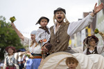 05.07.2026,  Frundsbergfest Mindelheim 2026, Historisches-Fest im Unterallgäu mit tausenden Mitwirkenden. Die Kreisstadt Mindelheim kehrt für eine Woche ins Mittelalter zurück um ihre historische Geschichte zu feiern. Historischer Festzug am Sonntag 5.7.2026 durch die Maximilianstrasse,  
