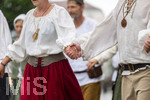 05.07.2026,  Frundsbergfest Mindelheim 2026, Historisches-Fest im Unterallgäu mit tausenden Mitwirkenden. Die Kreisstadt Mindelheim kehrt für eine Woche ins Mittelalter zurück um ihre historische Geschichte zu feiern. Historischer Festzug am Sonntag 5.7.2026 durch die Maximilianstrasse,  