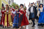05.07.2026,  Frundsbergfest Mindelheim 2026, Historisches-Fest im Unterallgäu mit tausenden Mitwirkenden. Die Kreisstadt Mindelheim kehrt für eine Woche ins Mittelalter zurück um ihre historische Geschichte zu feiern. Historischer Festzug am Sonntag 5.7.2026 durch die Maximilianstrasse,  
