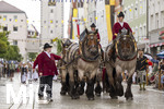 05.07.2026,  Frundsbergfest Mindelheim 2026, Historisches-Fest im Unterallgäu mit tausenden Mitwirkenden. Die Kreisstadt Mindelheim kehrt für eine Woche ins Mittelalter zurück um ihre historische Geschichte zu feiern. Historischer Festzug am Sonntag 5.7.2026 durch die Maximilianstrasse,  