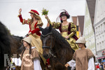 05.07.2026,  Frundsbergfest Mindelheim 2026, Historisches-Fest im Unterallgäu mit tausenden Mitwirkenden. Die Kreisstadt Mindelheim kehrt für eine Woche ins Mittelalter zurück um ihre historische Geschichte zu feiern. Historischer Festzug am Sonntag 5.7.2026 durch die Maximilianstrasse,  