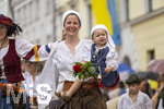 05.07.2026,  Frundsbergfest Mindelheim 2026, Historisches-Fest im Unterallgäu mit tausenden Mitwirkenden. Die Kreisstadt Mindelheim kehrt für eine Woche ins Mittelalter zurück um ihre historische Geschichte zu feiern. Historischer Festzug am Sonntag 5.7.2026 durch die Maximilianstrasse,  