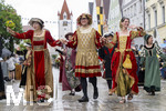 05.07.2026,  Frundsbergfest Mindelheim 2026, Historisches-Fest im Unterallgäu mit tausenden Mitwirkenden. Die Kreisstadt Mindelheim kehrt für eine Woche ins Mittelalter zurück um ihre historische Geschichte zu feiern. Historischer Festzug am Sonntag 5.7.2026 durch die Maximilianstrasse,  