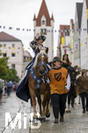 05.07.2026,  Frundsbergfest Mindelheim 2026, Historisches-Fest im Unterallgäu mit tausenden Mitwirkenden. Die Kreisstadt Mindelheim kehrt für eine Woche ins Mittelalter zurück um ihre historische Geschichte zu feiern. Historischer Festzug am Sonntag 5.7.2026 durch die Maximilianstrasse,  