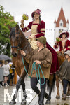 05.07.2026,  Frundsbergfest Mindelheim 2026, Historisches-Fest im Unterallgäu mit tausenden Mitwirkenden. Die Kreisstadt Mindelheim kehrt für eine Woche ins Mittelalter zurück um ihre historische Geschichte zu feiern. Historischer Festzug am Sonntag 5.7.2026 durch die Maximilianstrasse,  