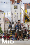 05.07.2026,  Frundsbergfest Mindelheim 2026, Historisches-Fest im Unterallgäu mit tausenden Mitwirkenden. Die Kreisstadt Mindelheim kehrt für eine Woche ins Mittelalter zurück um ihre historische Geschichte zu feiern. Historischer Festzug am Sonntag 5.7.2026 durch die Maximilianstrasse,  