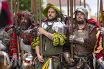 05.07.2026,  Frundsbergfest Mindelheim 2026, Historisches-Fest im Unterallgäu mit tausenden Mitwirkenden. Die Kreisstadt Mindelheim kehrt für eine Woche ins Mittelalter zurück um ihre historische Geschichte zu feiern. Historischer Festzug am Sonntag 5.7.2026 durch die Maximilianstrasse,  
