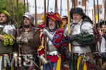05.07.2026,  Frundsbergfest Mindelheim 2026, Historisches-Fest im Unterallgäu mit tausenden Mitwirkenden. Die Kreisstadt Mindelheim kehrt für eine Woche ins Mittelalter zurück um ihre historische Geschichte zu feiern. Historischer Festzug am Sonntag 5.7.2026 durch die Maximilianstrasse,  