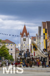 05.07.2026,  Frundsbergfest Mindelheim 2026, Historisches-Fest im Unterallgäu mit tausenden Mitwirkenden. Die Kreisstadt Mindelheim kehrt für eine Woche ins Mittelalter zurück um ihre historische Geschichte zu feiern. Historischer Festzug am Sonntag 5.7.2026 durch die Maximilianstrasse,  
