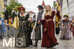 05.07.2026,  Frundsbergfest Mindelheim 2026, Historisches-Fest im Unterallgäu mit tausenden Mitwirkenden. Die Kreisstadt Mindelheim kehrt für eine Woche ins Mittelalter zurück um ihre historische Geschichte zu feiern. Historischer Festzug am Sonntag 5.7.2026 durch die Maximilianstrasse,  