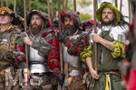 05.07.2026,  Frundsbergfest Mindelheim 2026, Historisches-Fest im Unterallgäu mit tausenden Mitwirkenden. Die Kreisstadt Mindelheim kehrt für eine Woche ins Mittelalter zurück um ihre historische Geschichte zu feiern. Historischer Festzug am Sonntag 5.7.2026 durch die Maximilianstrasse,  