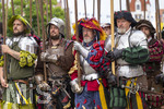 05.07.2026,  Frundsbergfest Mindelheim 2026, Historisches-Fest im Unterallgäu mit tausenden Mitwirkenden. Die Kreisstadt Mindelheim kehrt für eine Woche ins Mittelalter zurück um ihre historische Geschichte zu feiern. Historischer Festzug am Sonntag 5.7.2026 durch die Maximilianstrasse,  