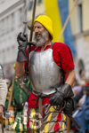 05.07.2026,  Frundsbergfest Mindelheim 2026, Historisches-Fest im Unterallgäu mit tausenden Mitwirkenden. Die Kreisstadt Mindelheim kehrt für eine Woche ins Mittelalter zurück um ihre historische Geschichte zu feiern. Historischer Festzug am Sonntag 5.7.2026 durch die Maximilianstrasse,  