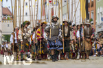 05.07.2026,  Frundsbergfest Mindelheim 2026, Historisches-Fest im Unterallgäu mit tausenden Mitwirkenden. Die Kreisstadt Mindelheim kehrt für eine Woche ins Mittelalter zurück um ihre historische Geschichte zu feiern. Historischer Festzug am Sonntag 5.7.2026 durch die Maximilianstrasse,  