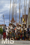 05.07.2026,  Frundsbergfest Mindelheim 2026, Historisches-Fest im Unterallgäu mit tausenden Mitwirkenden. Die Kreisstadt Mindelheim kehrt für eine Woche ins Mittelalter zurück um ihre historische Geschichte zu feiern. Historischer Festzug am Sonntag 5.7.2026 durch die Maximilianstrasse,  