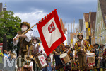 05.07.2026,  Frundsbergfest Mindelheim 2026, Historisches-Fest im Unterallgäu mit tausenden Mitwirkenden. Die Kreisstadt Mindelheim kehrt für eine Woche ins Mittelalter zurück um ihre historische Geschichte zu feiern. Historischer Festzug am Sonntag 5.7.2026 durch die Maximilianstrasse,  