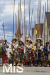 05.07.2026,  Frundsbergfest Mindelheim 2026, Historisches-Fest im Unterallgäu mit tausenden Mitwirkenden. Die Kreisstadt Mindelheim kehrt für eine Woche ins Mittelalter zurück um ihre historische Geschichte zu feiern. Historischer Festzug am Sonntag 5.7.2026 durch die Maximilianstrasse,  
