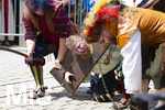 05.07.2026,  Frundsbergfest Mindelheim 2026, Historisches-Fest im Unterallgäu mit tausenden Mitwirkenden. Die Kreisstadt Mindelheim kehrt für eine Woche ins Mittelalter zurück um ihre historische Geschichte zu feiern. Historischer Festzug am Sonntag 5.7.2026 durch die Maximilianstrasse,  