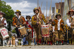 05.07.2026,  Frundsbergfest Mindelheim 2026, Historisches-Fest im Unterallgäu mit tausenden Mitwirkenden. Die Kreisstadt Mindelheim kehrt für eine Woche ins Mittelalter zurück um ihre historische Geschichte zu feiern. Historischer Festzug am Sonntag 5.7.2026 durch die Maximilianstrasse,  