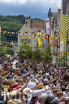 05.07.2026,  Frundsbergfest Mindelheim 2026, Historisches-Fest im Unterallgäu mit tausenden Mitwirkenden. Die Kreisstadt Mindelheim kehrt für eine Woche ins Mittelalter zurück um ihre historische Geschichte zu feiern. Historischer Festzug am Sonntag 5.7.2026 durch die Maximilianstrasse,  