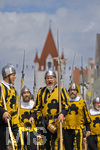 05.07.2026,  Frundsbergfest Mindelheim 2026, Historisches-Fest im Unterallgäu mit tausenden Mitwirkenden. Die Kreisstadt Mindelheim kehrt für eine Woche ins Mittelalter zurück um ihre historische Geschichte zu feiern. Historischer Festzug am Sonntag 5.7.2026 durch die Maximilianstrasse,  