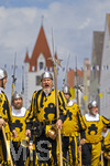 05.07.2026,  Frundsbergfest Mindelheim 2026, Historisches-Fest im Unterallgäu mit tausenden Mitwirkenden. Die Kreisstadt Mindelheim kehrt für eine Woche ins Mittelalter zurück um ihre historische Geschichte zu feiern. Historischer Festzug am Sonntag 5.7.2026 durch die Maximilianstrasse,  