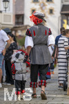 05.07.2026,  Frundsbergfest Mindelheim 2026, Historisches-Fest im Unterallgäu mit tausenden Mitwirkenden. Die Kreisstadt Mindelheim kehrt für eine Woche ins Mittelalter zurück um ihre historische Geschichte zu feiern. Historischer Festzug am Sonntag 5.7.2026 durch die Maximilianstrasse,  