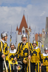05.07.2026,  Frundsbergfest Mindelheim 2026, Historisches-Fest im Unterallgäu mit tausenden Mitwirkenden. Die Kreisstadt Mindelheim kehrt für eine Woche ins Mittelalter zurück um ihre historische Geschichte zu feiern. Historischer Festzug am Sonntag 5.7.2026 durch die Maximilianstrasse,  