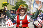 05.07.2026,  Frundsbergfest Mindelheim 2026, Historisches-Fest im Unterallgäu mit tausenden Mitwirkenden. Die Kreisstadt Mindelheim kehrt für eine Woche ins Mittelalter zurück um ihre historische Geschichte zu feiern. Historischer Festzug am Sonntag 5.7.2026 durch die Maximilianstrasse,  